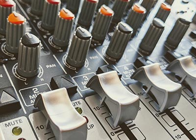 mixing board